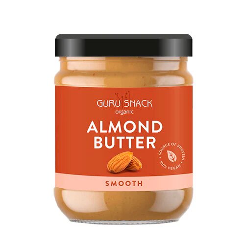 Almond butter Smooth Øko. - 250 gram