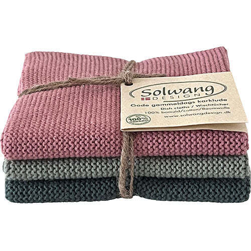 Gode gammeldags klarklude Rose/Sage kombi billede