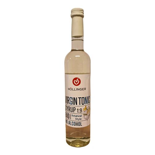 Cocktail sirup VIRGIN TONIC alkoholfri Økologisk - 500 ml - Hollinger