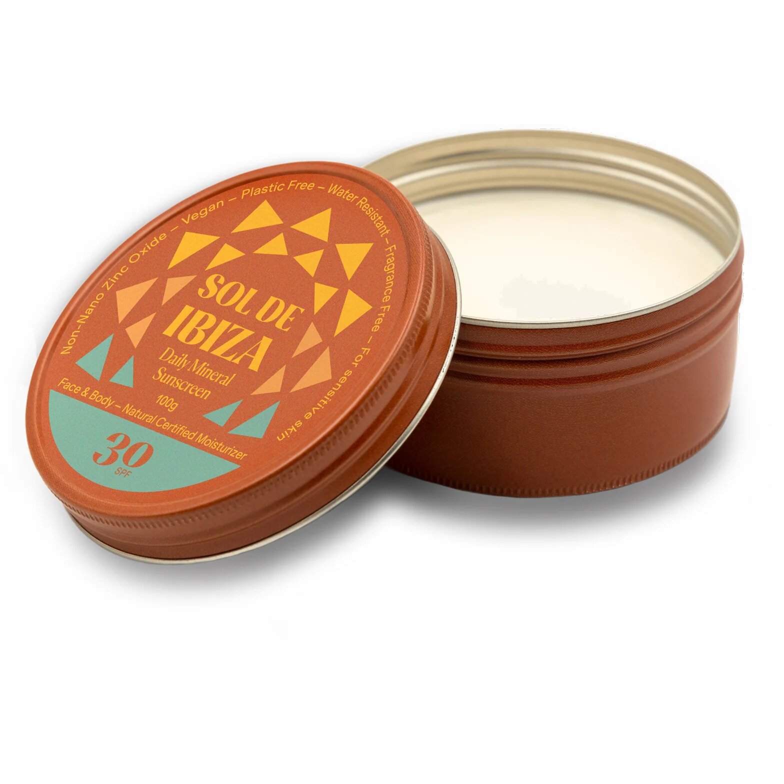 Daily Mineral Sunscreen Face & Body SPF30 - 100 gram billede