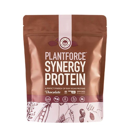 Synergy Protein Chokolade Plantforce - 400 gram
