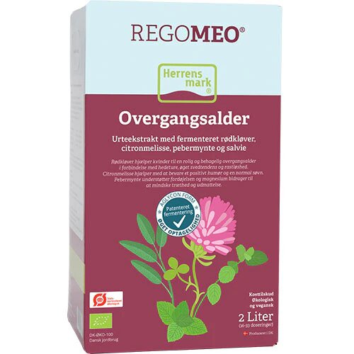 REGOMEO - Rødkløver ekstrakt Økologisk - 2 liter - Herrens mark