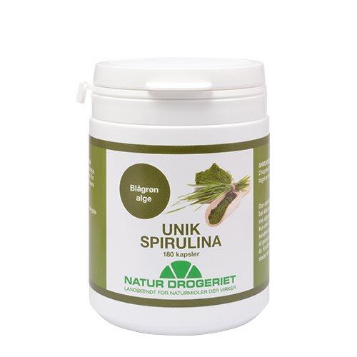 Billede af Unik Spirulina 350 mg. - 180 kapsler hos Duft og Natur