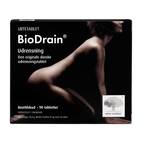 Billede af Biodrain - 90 tabletter. hos Duft og Natur