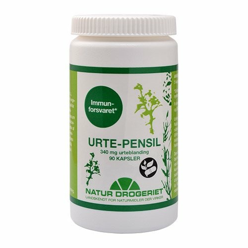 Se Natur Drogeriet Urte-Pensil 340 mg (90 kapsler) hos Duft og Natur