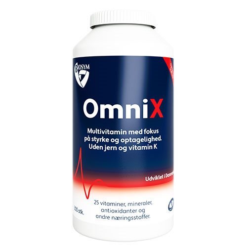 Billede af Omni-x uden jern og K-vitamin - 300 tabletter