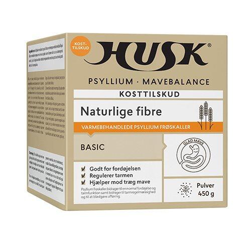 HUSK Psyllium Mavebalance er et effektivt kosttilskud baseret på naturlige fibre fra psyllium frøskaller. Disse fiberrige frøskaller bidrager til at opretholde en sund fordøjelse ved at absorbere væske og danne en geléagtig masse, som understøtter fordøjelsessystemet. Psyllium Mavebalance kan være en ideel løsning for dem, der ønsker at fremme en sund tarmfunktion og fordøjelse på en naturlig måde.

Denne iøjnefaldende formel fra HUSK tilbyder en skånsom og naturlig måde at forbedre fordøjelsen og støtte tarmfunktionen på. Perfekt til dem, der ønsker at styrke deres mavebalance og generelle velbefindende på en skånsom måde.

Hovedegenskaber og fordele:
1. Kosttilskud med naturlige fibre fra psyllium frøskaller
2. Fremmer en sund fordøjelse og tarmfunktion
3. Absorberer væske og danner en geléagtig masse for bedre passage
4. Ideel til dem, der ønsker at forbedre deres mavebalance
5. Skånsom og effektiv måde at støtte fordøjelsessystemet
6. Styrker din generelle velvære ved at pleje din tarm og fordøjelse

Med HUSK Psyllium Mavebalance kan du nemt inkorporere sund fordøjelse og mavebalance i din daglige rutine for at opnå et stabilt og sundt fordøjelsessystem.