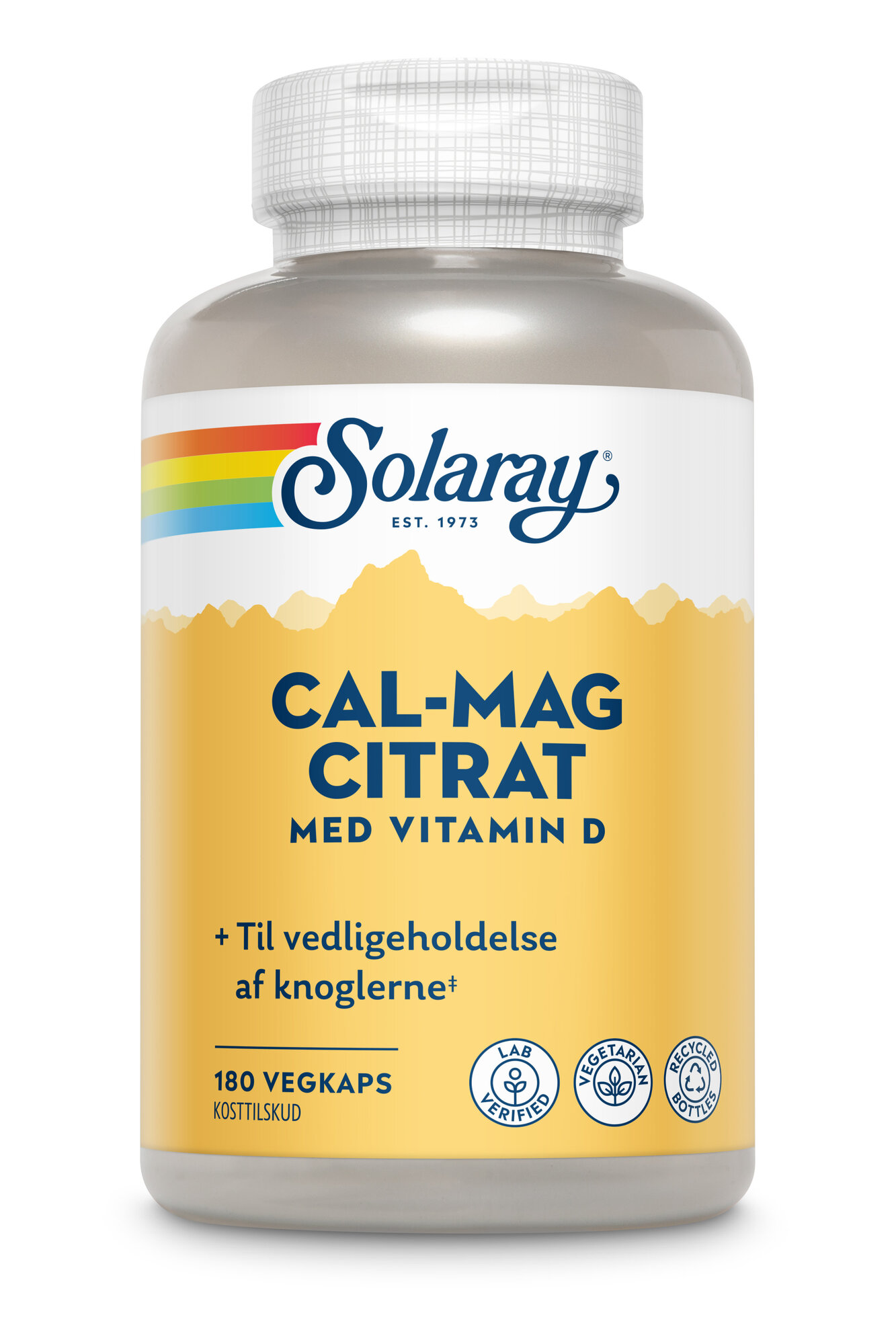 Se Calcium Magnesium Citrat med D-vit. - 180 kapsler hos Duft og Natur
