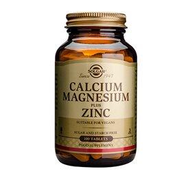 Billede af Solgar Calcium Magnesium Zink - 100 tabletter hos Duft og Natur
