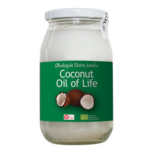 Billede af Kokosolie Ren jomfru Oil of life økologisk - 500 ml. hos Duft og Natur