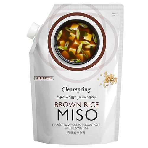 Brown rice miso økologisk - 300 gram