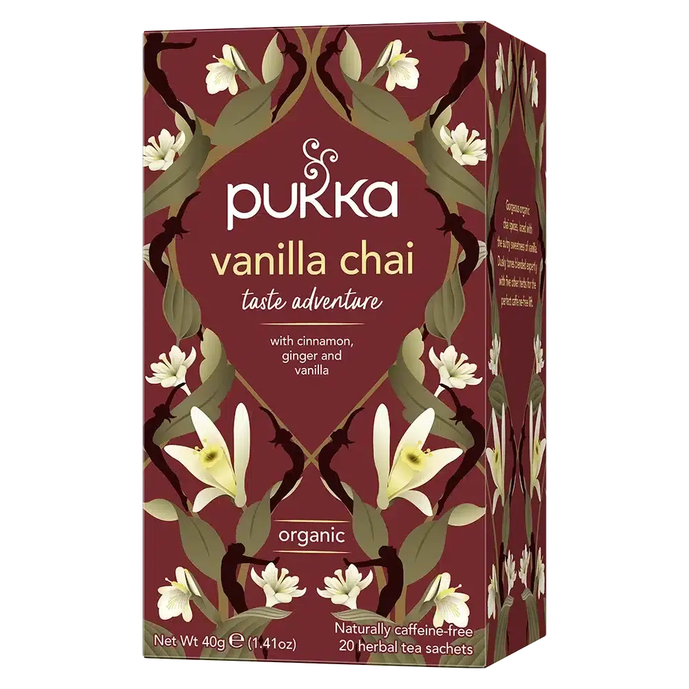 Pukka Vanilla Chai te Økologisk - 20 breve