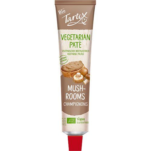 Se Tartex Paté m. champignon Ø tube, 200 g hos Duft og Natur