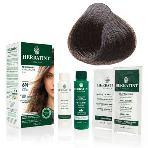 Billede af Herbatint 4N hårfarve Chestnut - 135 ml.