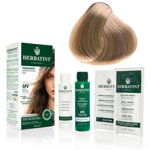 Se Herbatint 8N hårfarve Light Blonde - 135 ml. hos Duft og Natur