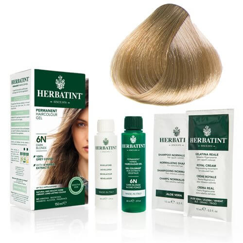 Se Herbatint 9N hårfarve Honey Blond (150 ml) hos Duft og Natur
