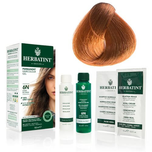 Billede af Herbatint 8R hårfarve Light Copper Blond - 135 ml. hos Duft og Natur