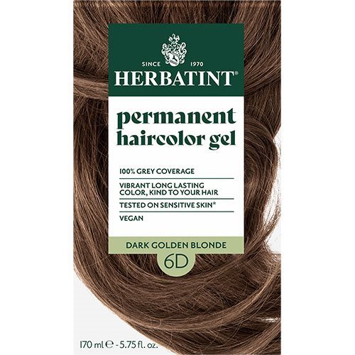 Herbatint 6D hårfarve Dark Golden Blonde - 170 ml. billede