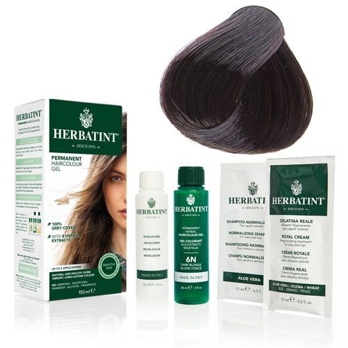 Billede af Herbatint 4M hårfarve Mahogany Chestnut - 135 ml.