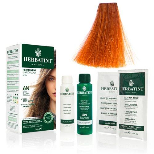 Se Herbatint FF 6 hårfarve Orange, 150ml hos Duft og Natur