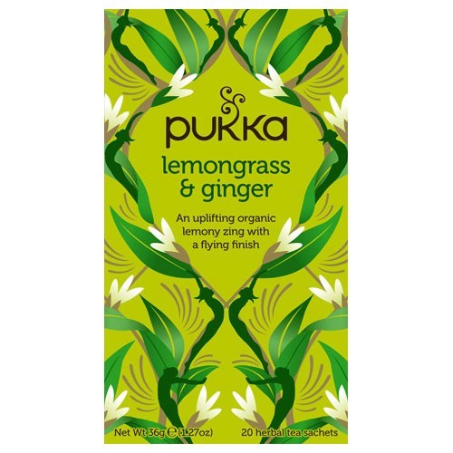 Billede af Pukka Lemongrass & ginger Økologisk - 20 breve hos Duft og Natur