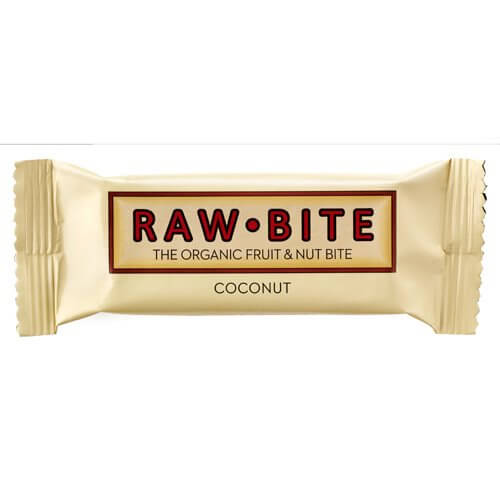 Billede af Rawbite Coconut - frugt- og nøddebar - 50 gram hos Duft og Natur