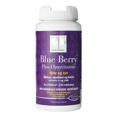 Billede af Blue Berry 10 mg. - 240 tabletter hos Duft og Natur